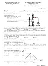 Đề 2 kiểm tra chất lượng lớp 11 năm học 2015 - 2016 môn Hóa học